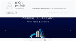 Desktop Screenshot of monestetic.com